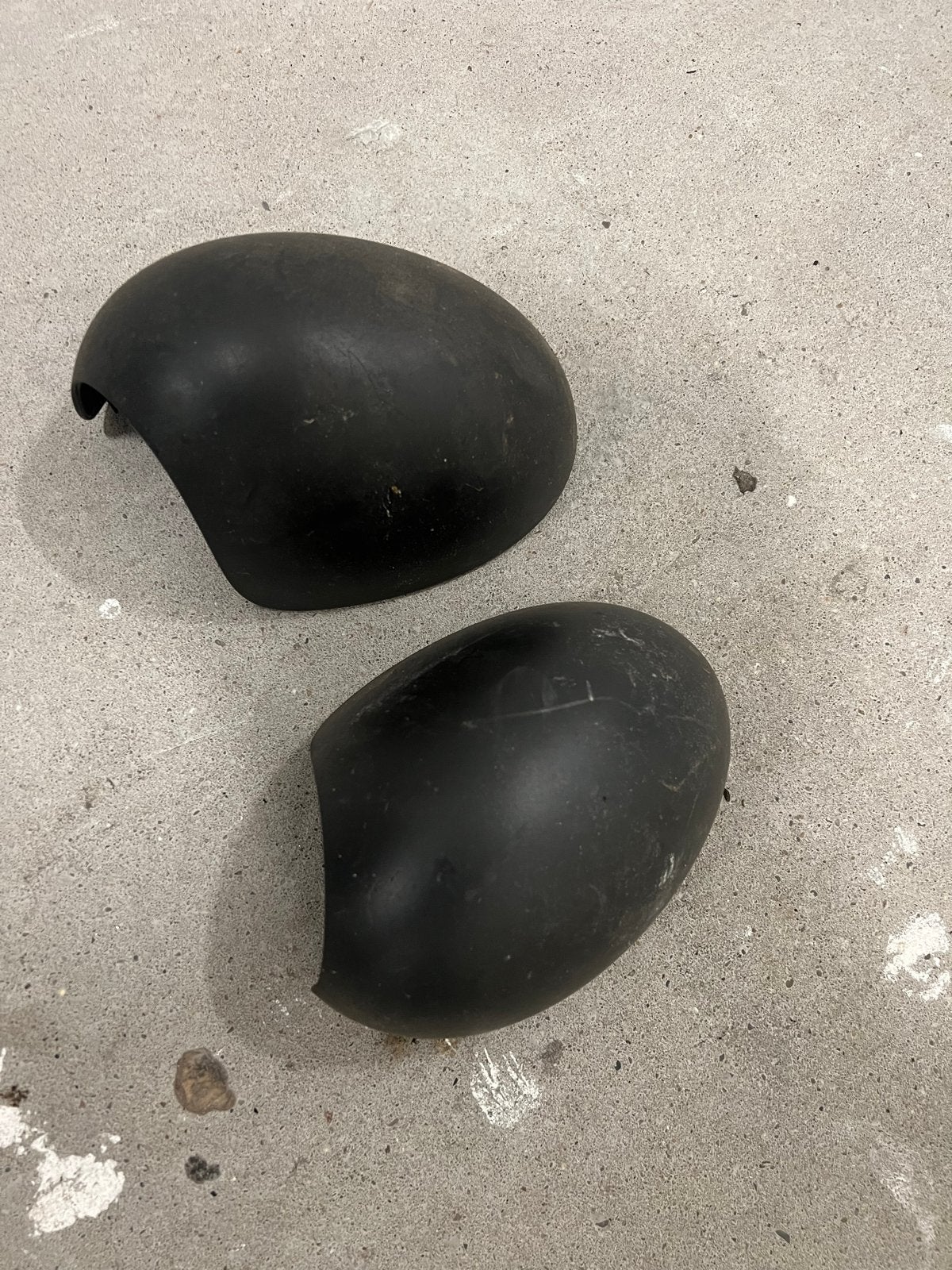 Spiegelkappen Mini Cooper 2008 - 2 stuks zwart, Ophalen of Verzenden, Gebruikt, Mini