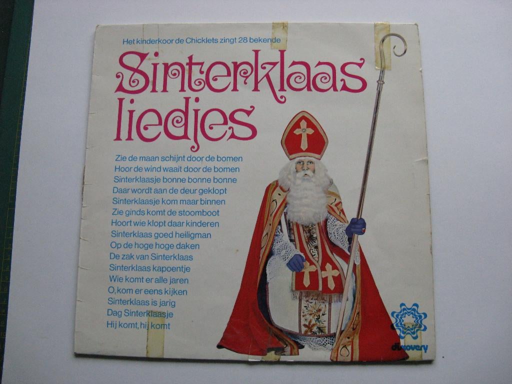 Sinterklaas liedjes etc., Verzenden, Zo goed als nieuw, 12 inch