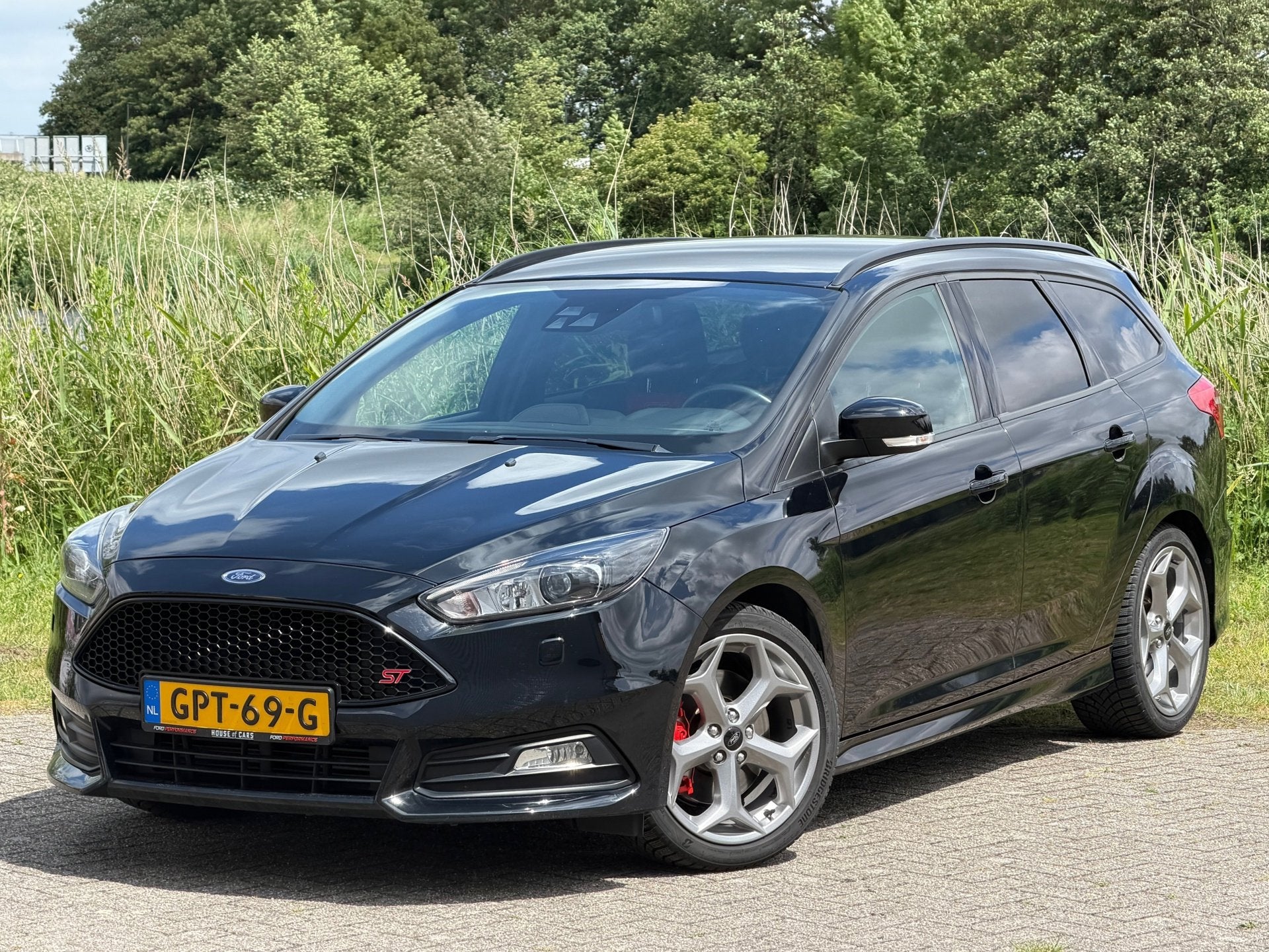 Ford Focus Wagon 2.0 ST - Shadow Black Metallic - Recaro//2x, Auto's, 15 km/l, Gebruikt, Euro 6, 4 cilinders