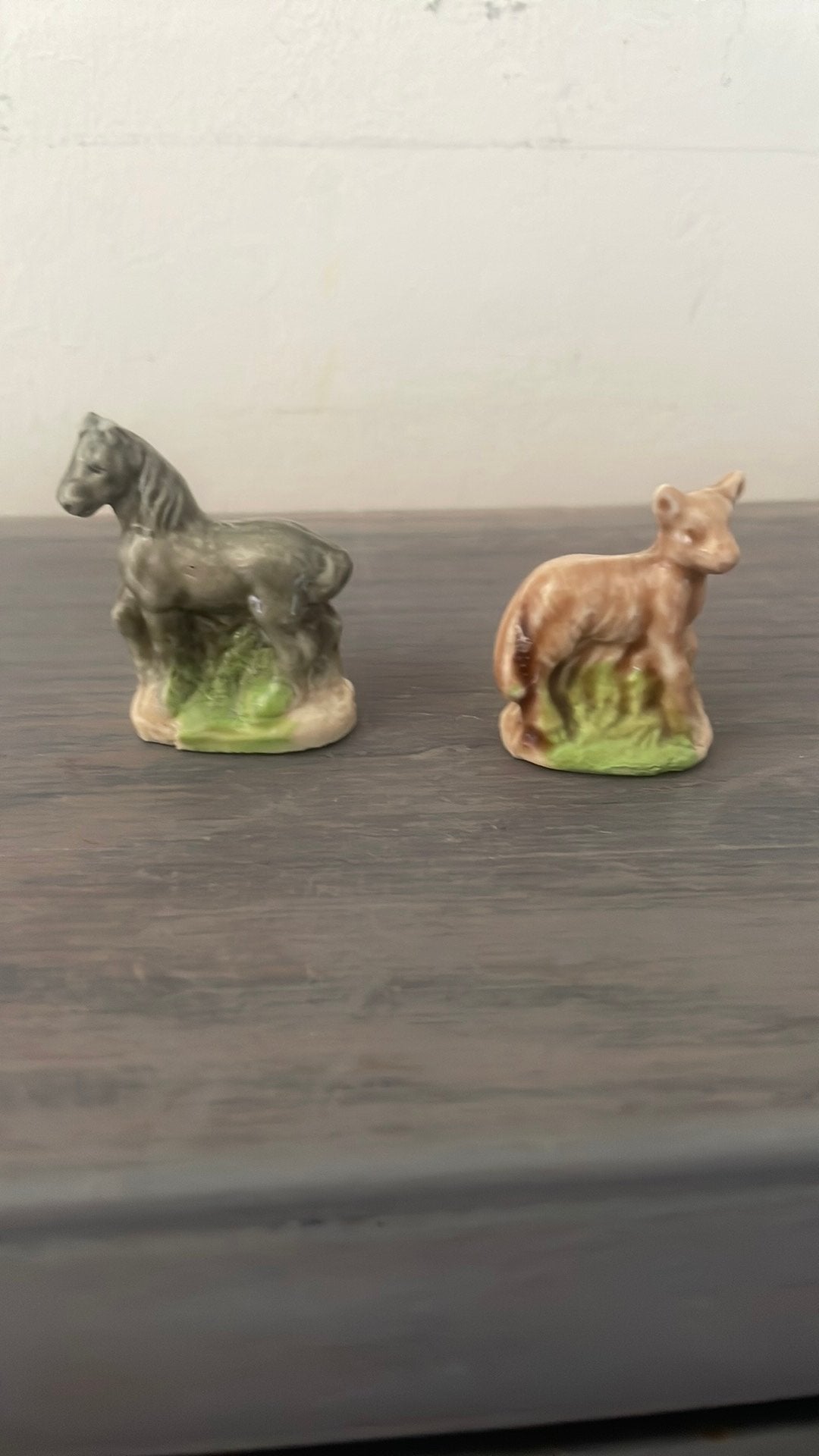 Dierenbeeldjes paard en ree wade england, Ophalen of Verzenden, Zo goed als nieuw, Dier
