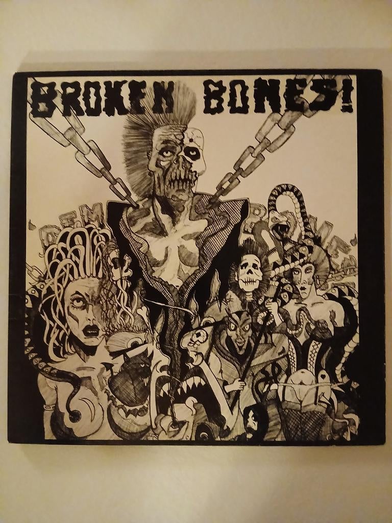 Broken Bones - Dem Bones LP 1984, Ophalen of Verzenden, Gebruikt