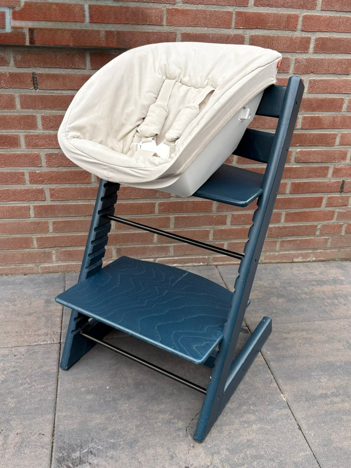 Nieuwste model stokke tripp trapp stoel met newbronset, Kinderen en Baby's, Kinderstoelen, Ophalen of Verzenden, Zo goed als nieuw
