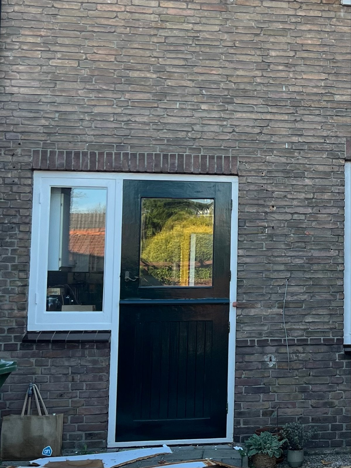 Boerendeur 213 x 87 cm, Doe-het-zelf en Verbouw, Deuren en Horren, Ophalen, Gebruikt, 80 tot 100 cm, Buitendeur