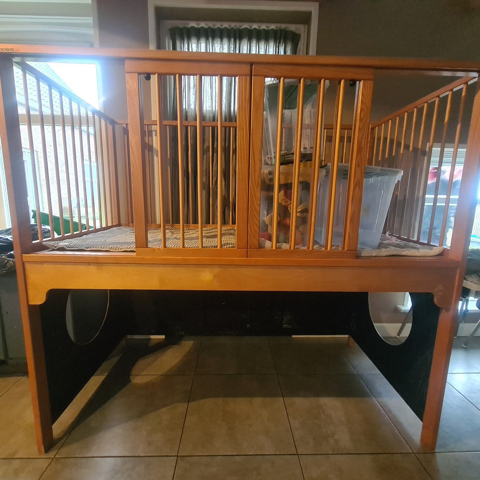 Dubbele box! Of grote box!, Kinderen en Baby's, Ophalen, Gebruikt