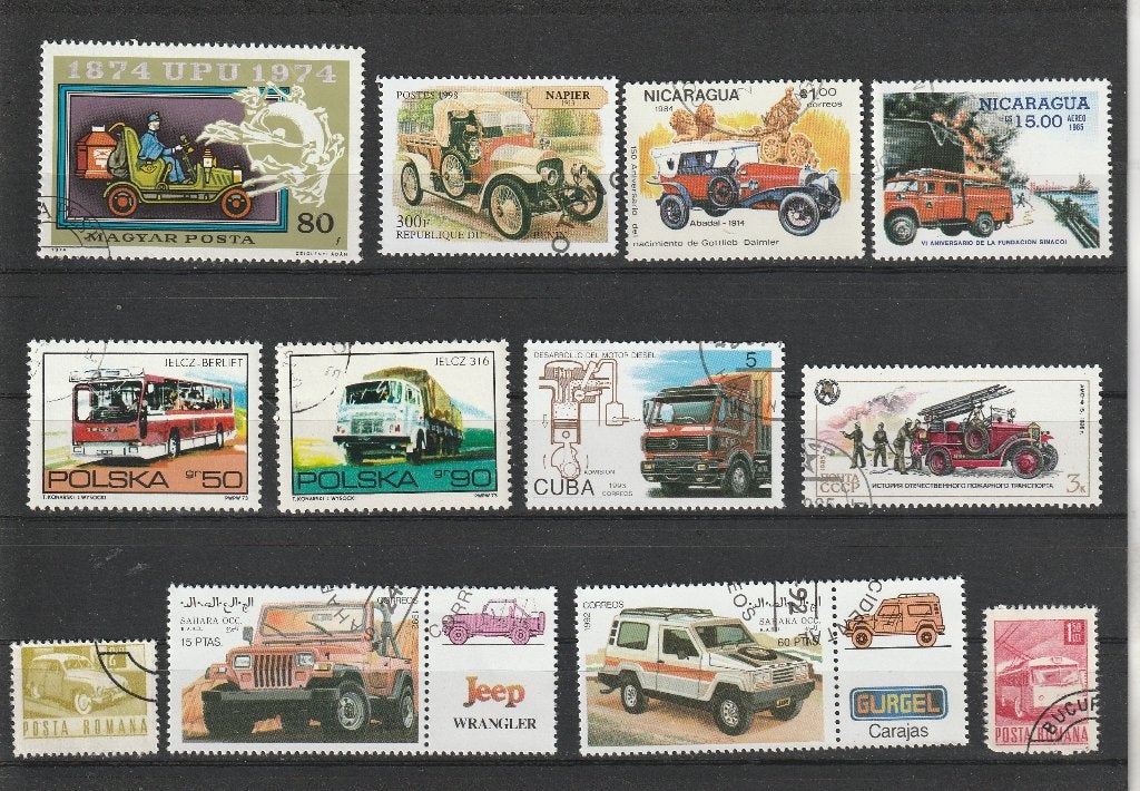 Auto Kavel nr. 2, Ophalen of Verzenden, Gestempeld, Auto's