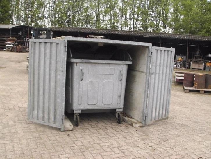 0066. Containerombouw / trafohuis / nachtleveringscontainer, Ophalen, Gebruikt, Metaal, Containerberging