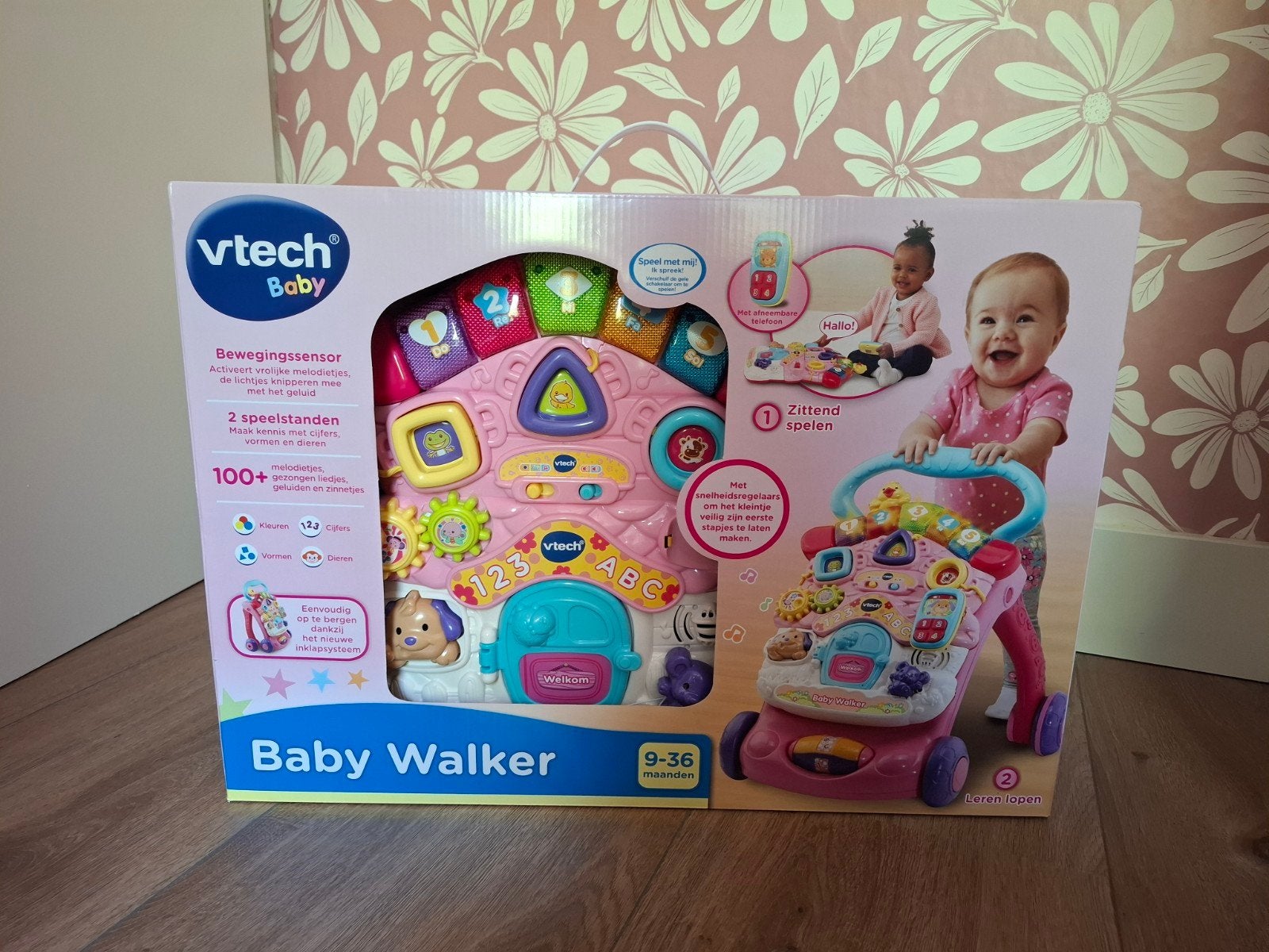 VTech Baby Walker Roze - Nieuw in doos, Ophalen