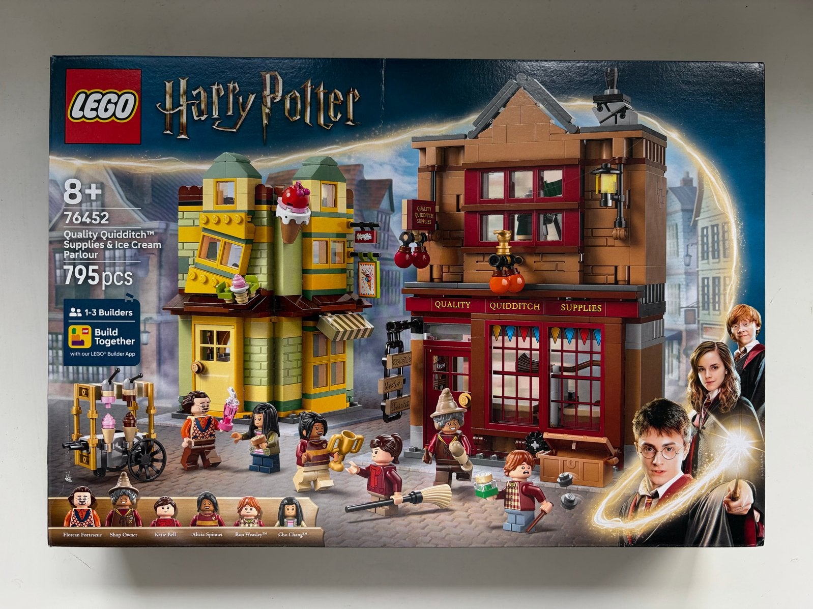 LEGO Harry Potter 76452 Zwerkbalbenodigdheden & IJssalon, Lego, Denemarken, Ophalen of Verzenden, Complete set