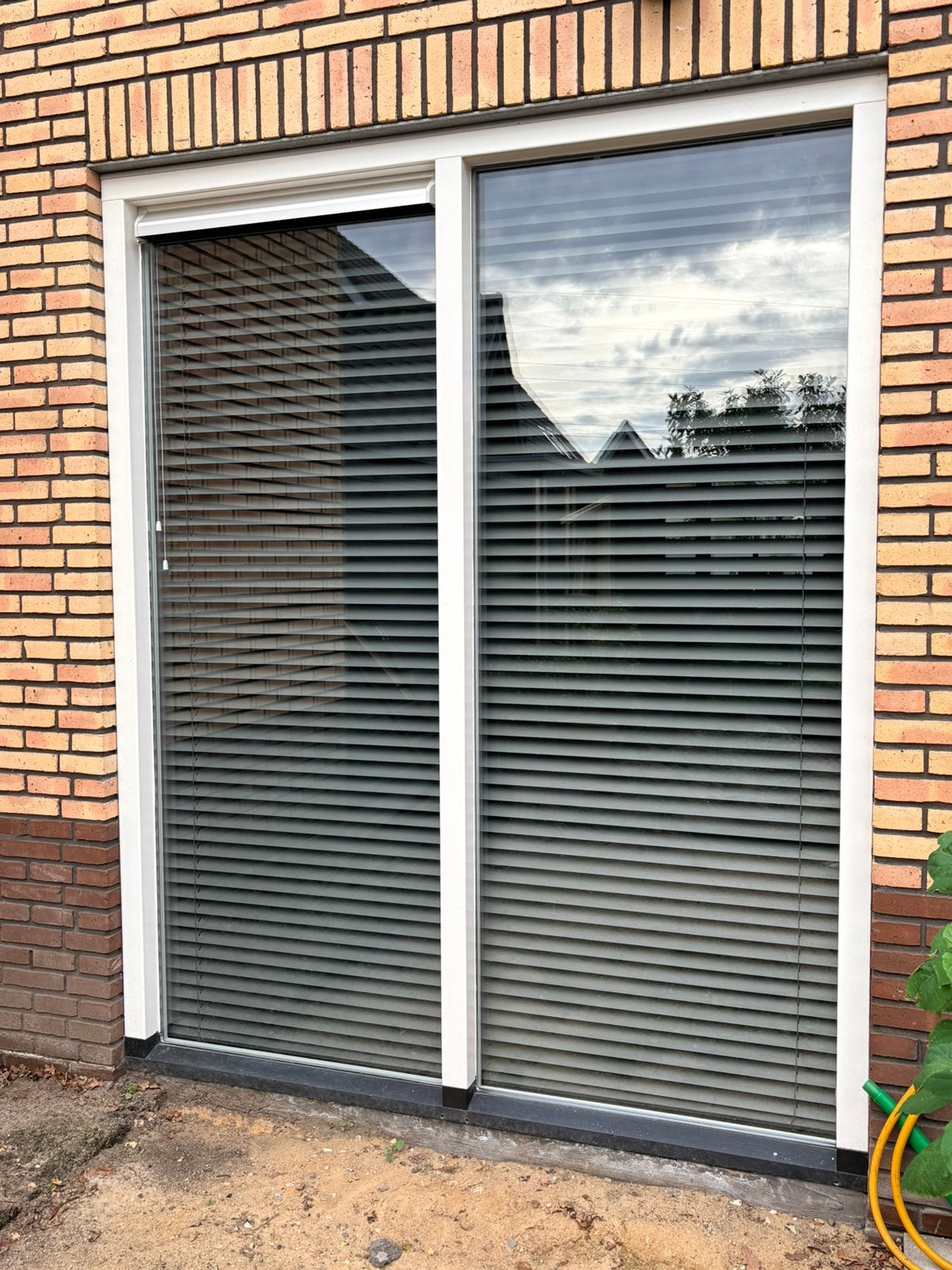 Hardhouten kozijn met ventilatierooster, H243xB196, Ophalen, Zo goed als nieuw, Hout, Raamkozijn