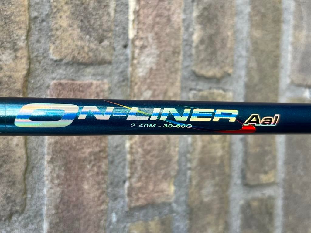 Dam On-liner "Aal" Werphengel 2, 2.40m, 30-60g, Watersport en Boten, Ophalen, Gebruikt, Werphengel