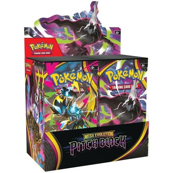 Pokémon TCG: Mega Evolution – Pitch Black (ME05) Booster Box