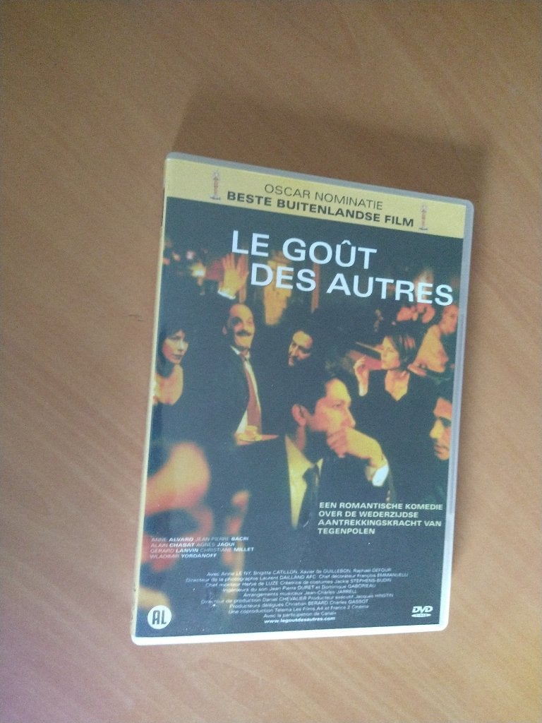DVD Le Gout des Autres, Alle leeftijden, Nederlands, Ophalen of Verzenden, Zo goed als nieuw