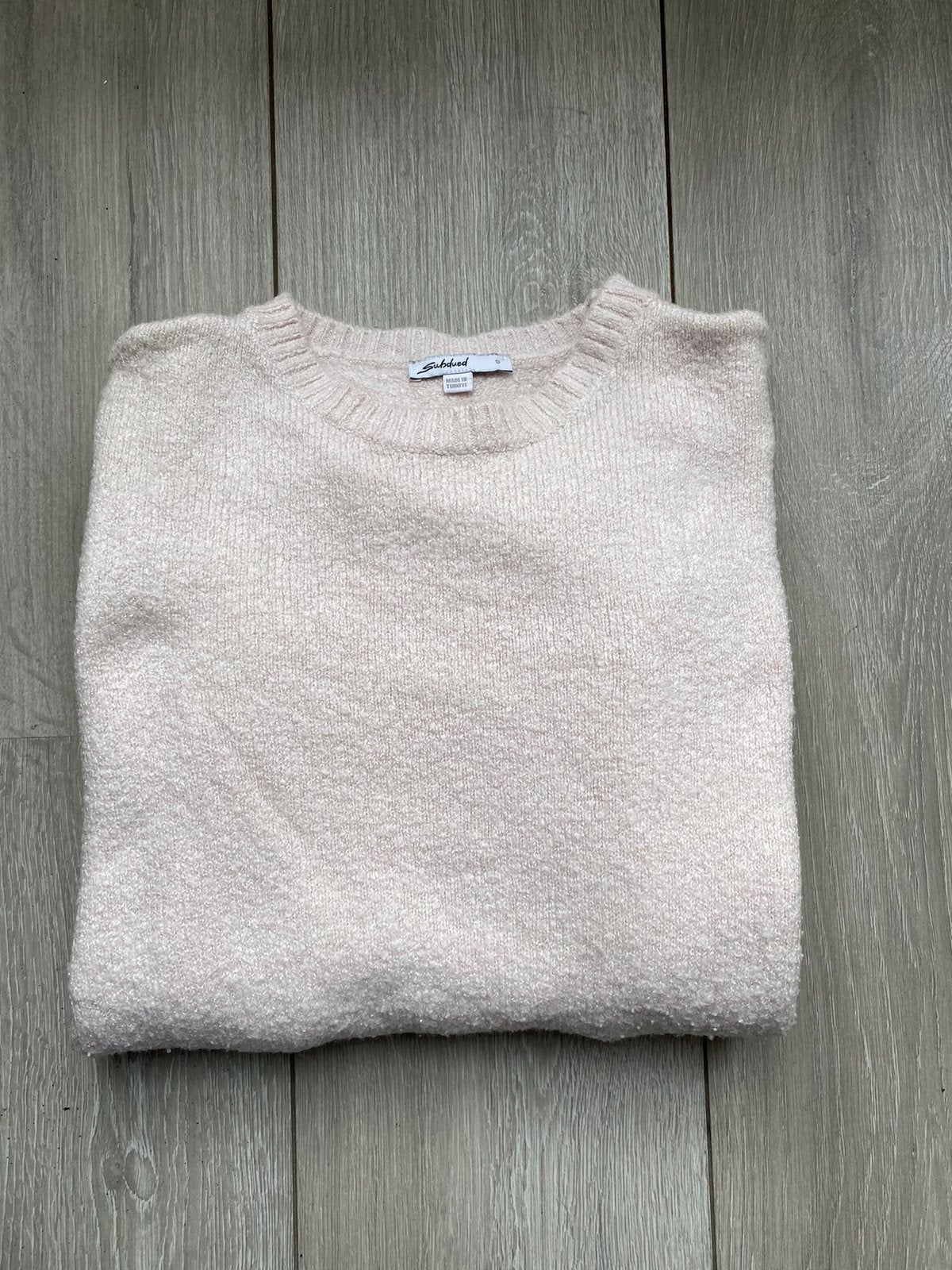 leuke roze trui, subdued, Kleding | Dames, Truien en Vesten, Verzenden, Gedragen, Maat 36 (S), Roze