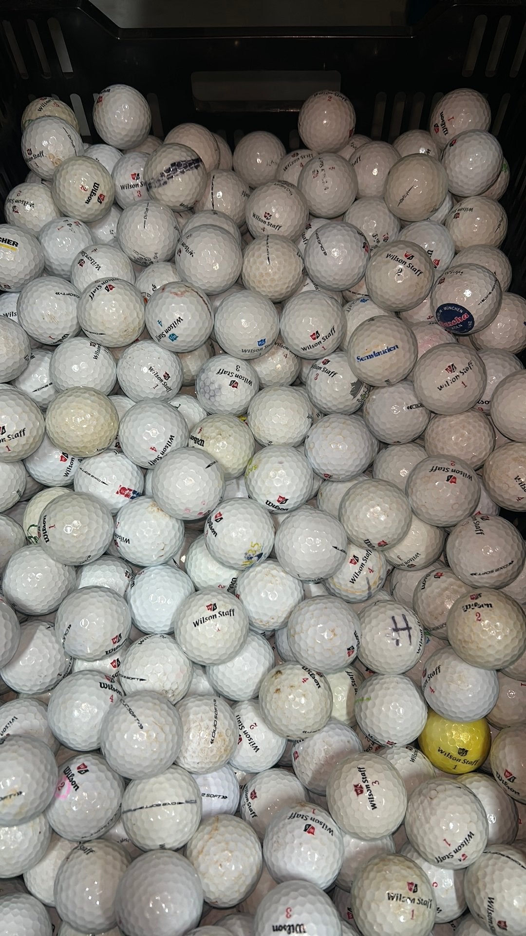 100 Stuks Wilson Staff Dx2 Soft Golfballen, Sport en Fitness, Golf, Bal(len), 1187ZX, Info@premiumgolf.nl, Ophalen of Verzenden