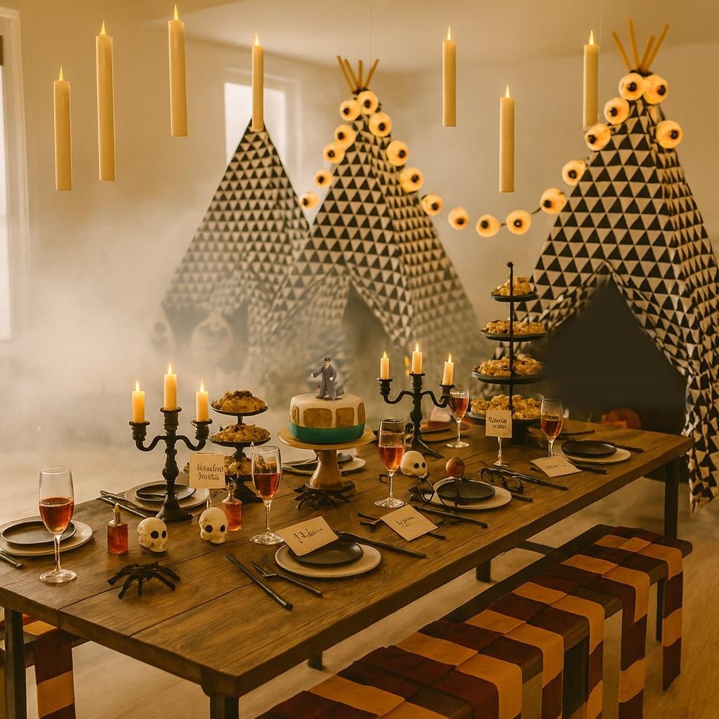 Huur Harry Potter Tipi slaapfeest tentje verhuur materiaal, Ophalen, Zo goed als nieuw, Overige