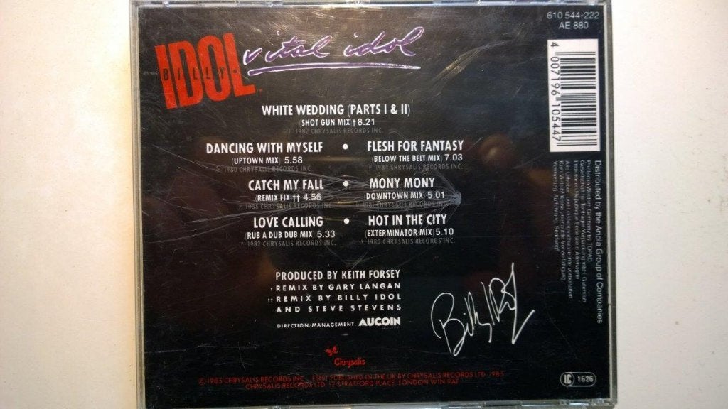 Billy Idol - Vital Idol, Ophalen of Verzenden, Zo goed als nieuw, Poprock, Album