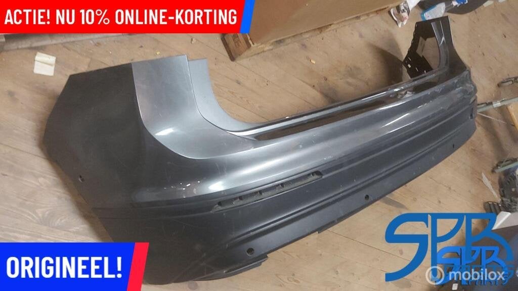 VW TIGUAN 5NA Achterbumper LR7H 5NA807417 5NA807421 DIFFUSER, Gebruikt, Volkswagen, Ophalen of Verzenden, Achter