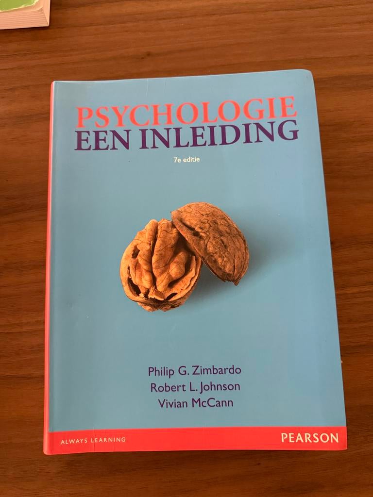 Psychologie Een Inleiding - 7e editie (Social Work HBO), Boeken, Ophalen of Verzenden, Gamma, Zo goed als nieuw, HBO