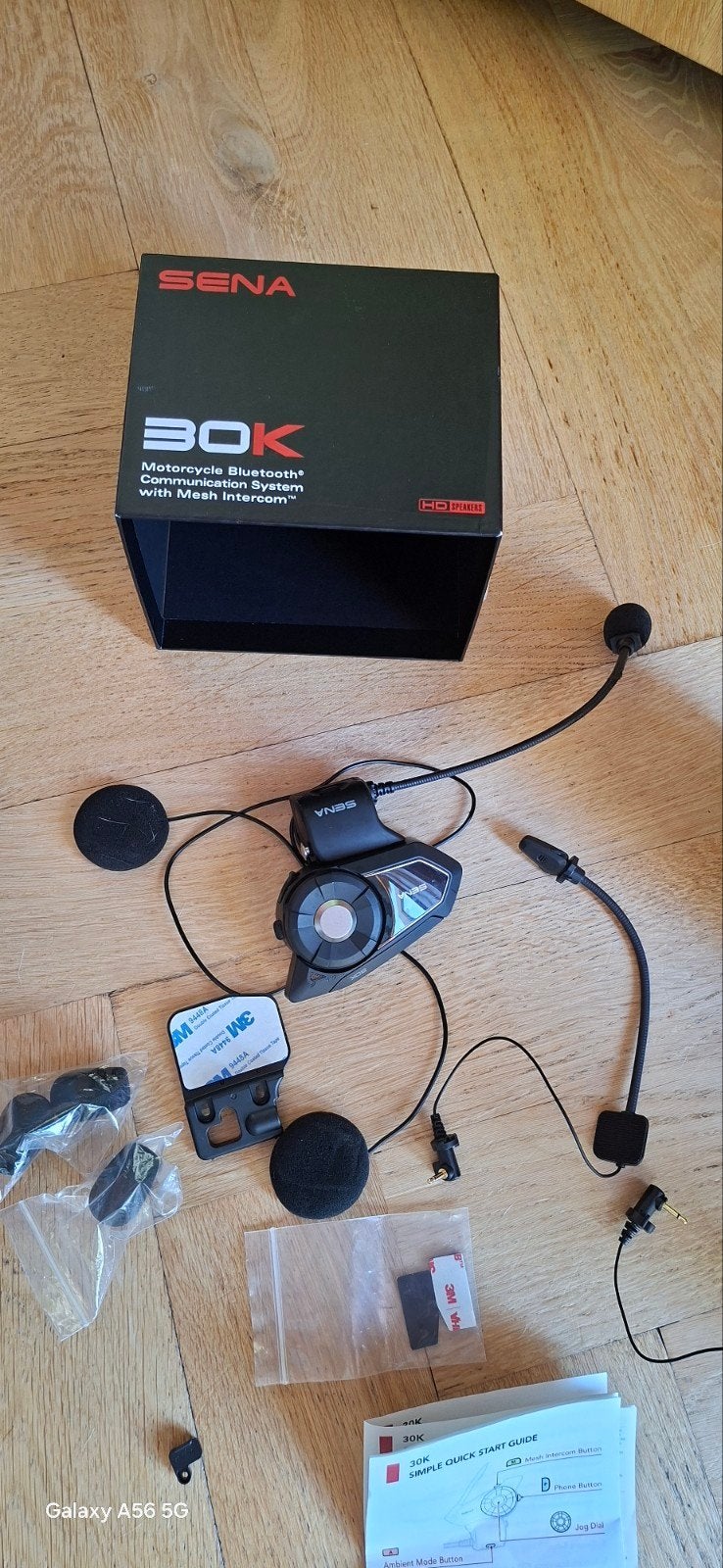 sena 30k Bluetooth communicatie systeem 
motorfiets, Motoren, Ophalen of Verzenden