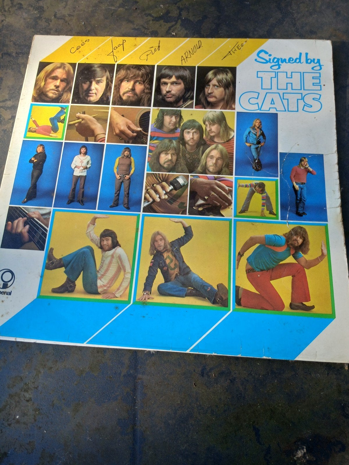 The Cats - Signed by The Cats LP (Pop, 1972), Ophalen, LP, Gebruikt, Pop