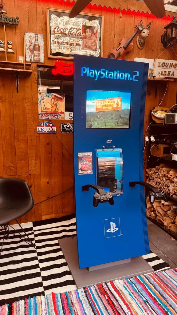 Playstation 2 demo pod - werkend en origineel, Spelcomputers en Games, Spelcomputers | Sony PlayStation 2, Zo goed als nieuw, Phat