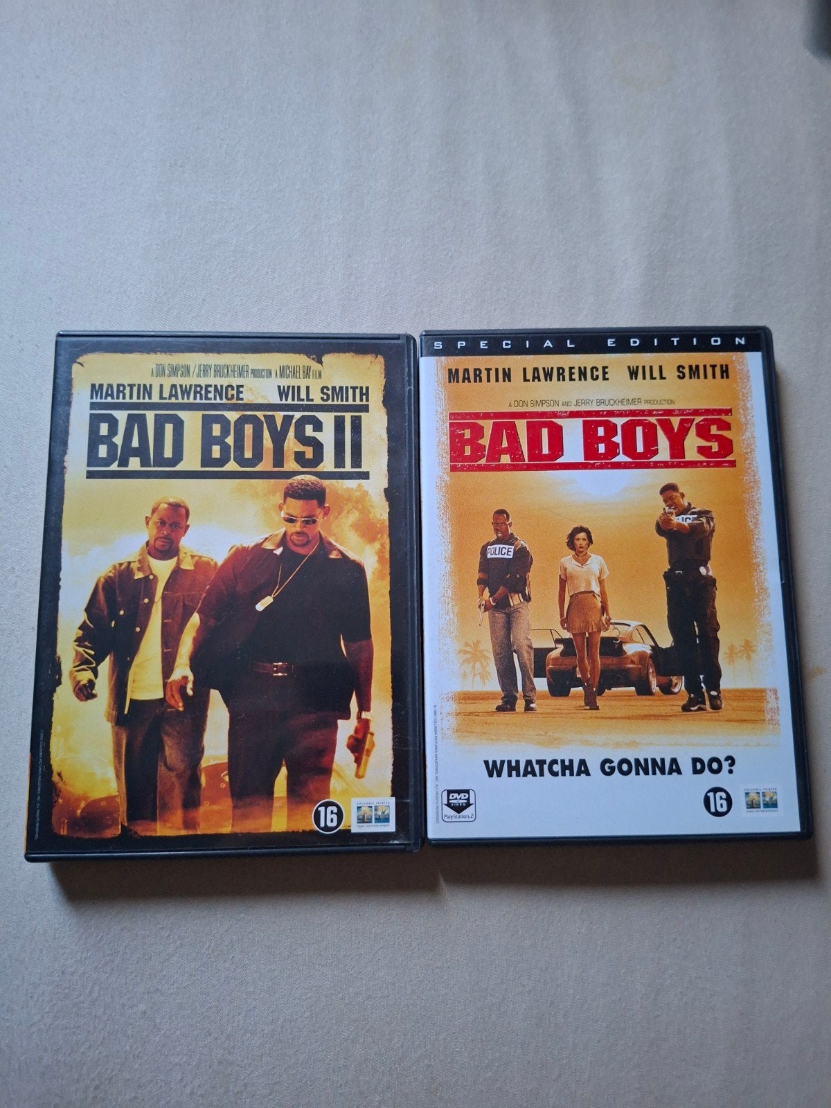 Bad Boys I & II DVD - Actiethriller, Vanaf 16 jaar, Verzenden, Nederlands, Gebruikt