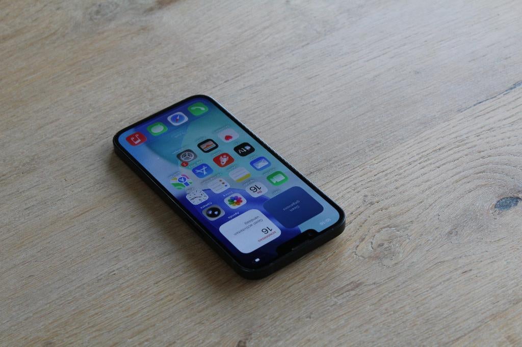 Apple iPhone 14 - 128GB - Zwart met garantie, Telecommunicatie, Mobiele telefoons | Apple iPhone, Apple, Zwart, Ophalen of Verzenden
