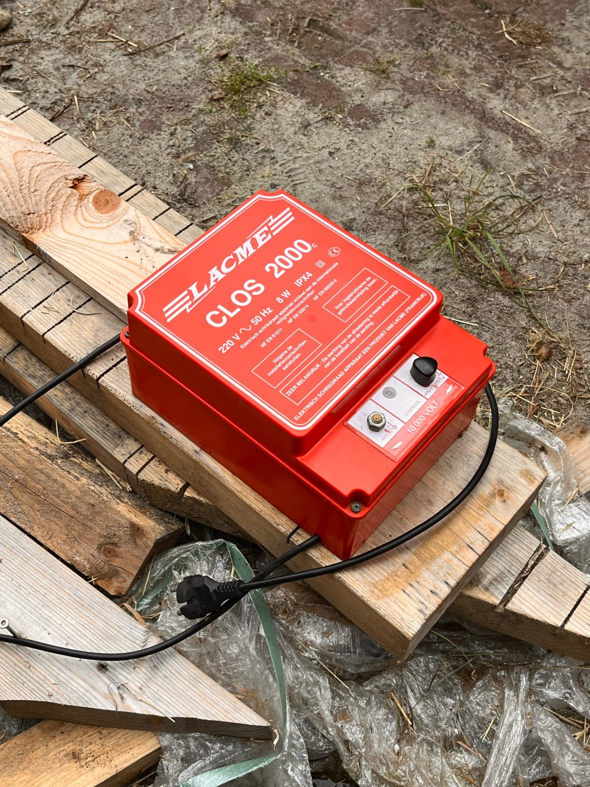 Goed werkend schrikdraad apparaat., Dieren en Toebehoren, Stalling en Weidegang, Weidegang
