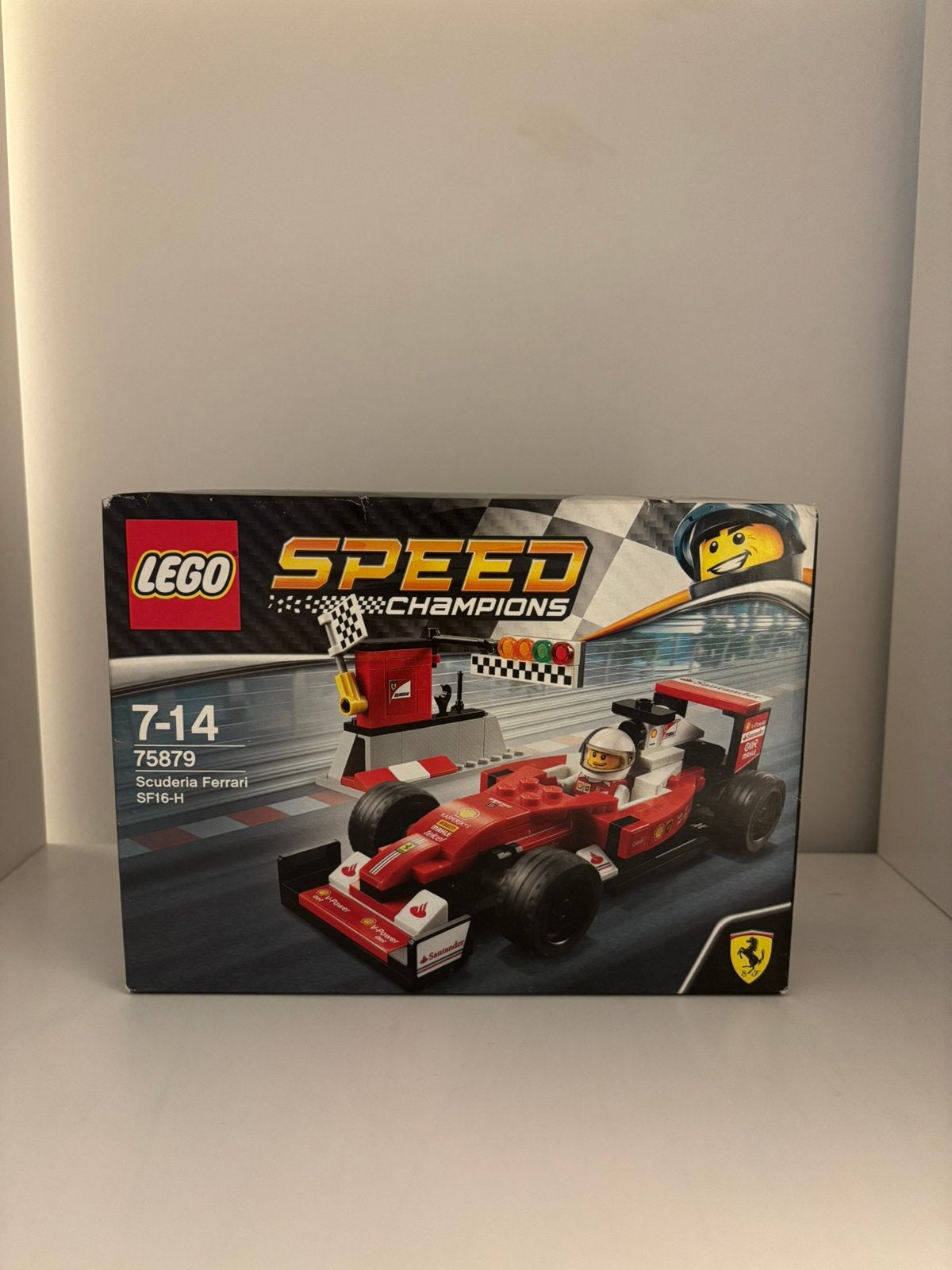 Lego set 75879 Scuderia Ferrari SF16-H speed champions, Kinderen en Baby's, Speelgoed | Duplo en Lego, Lego, Nieuw, Complete set