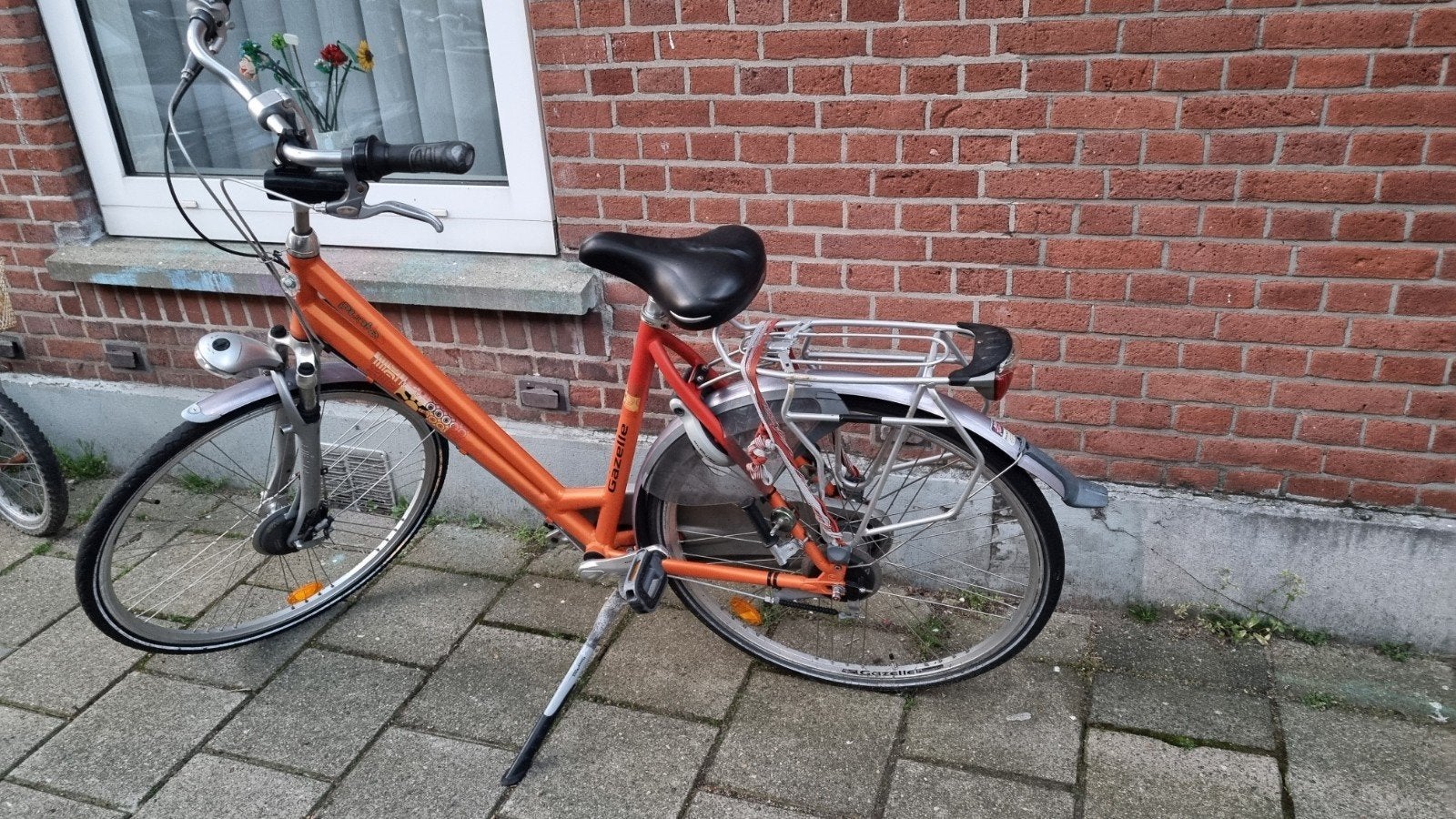 Gazelle Punta Damesfiets 28 inch- Oranje, Fietsen en Brommers, Ophalen, Gebruikt, Versnellingen, 56 cm of meer
