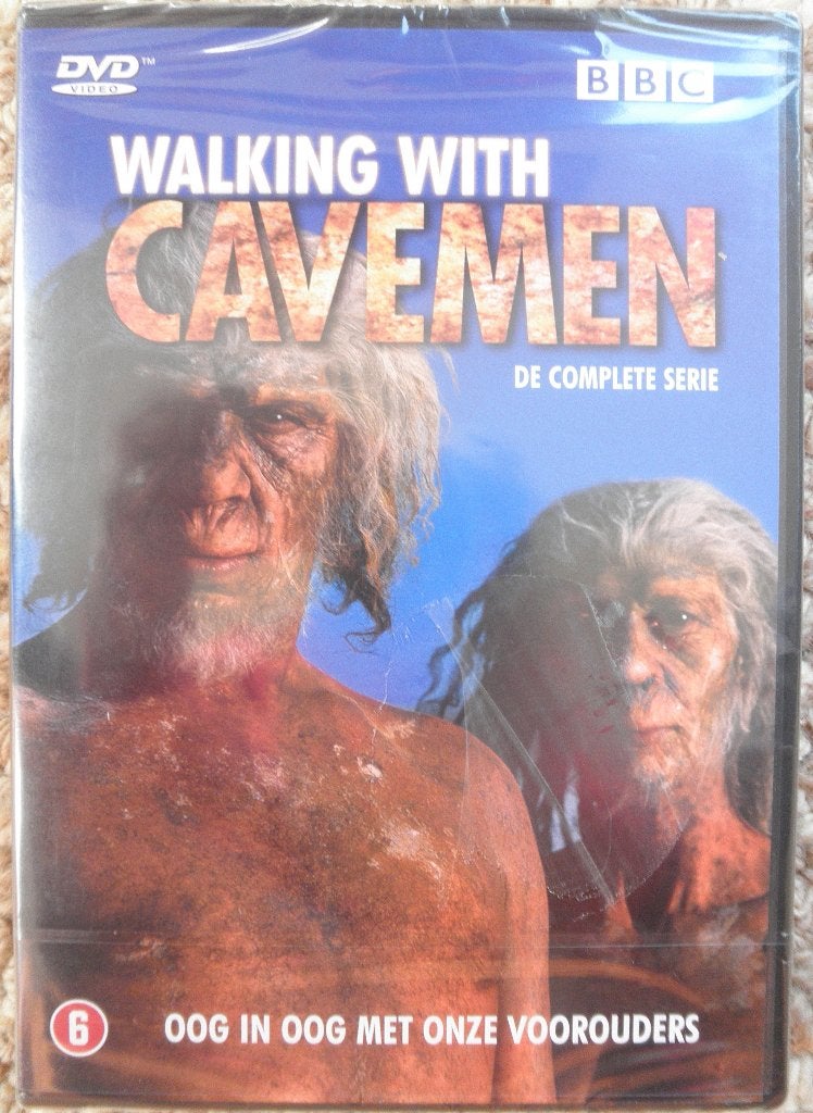 Walking with caveman, Cd's en Dvd's, Dvd's | Documentaire en Educatief, Nieuw in verpakking, Natuur, Vanaf 6 jaar, Ophalen of Verzenden