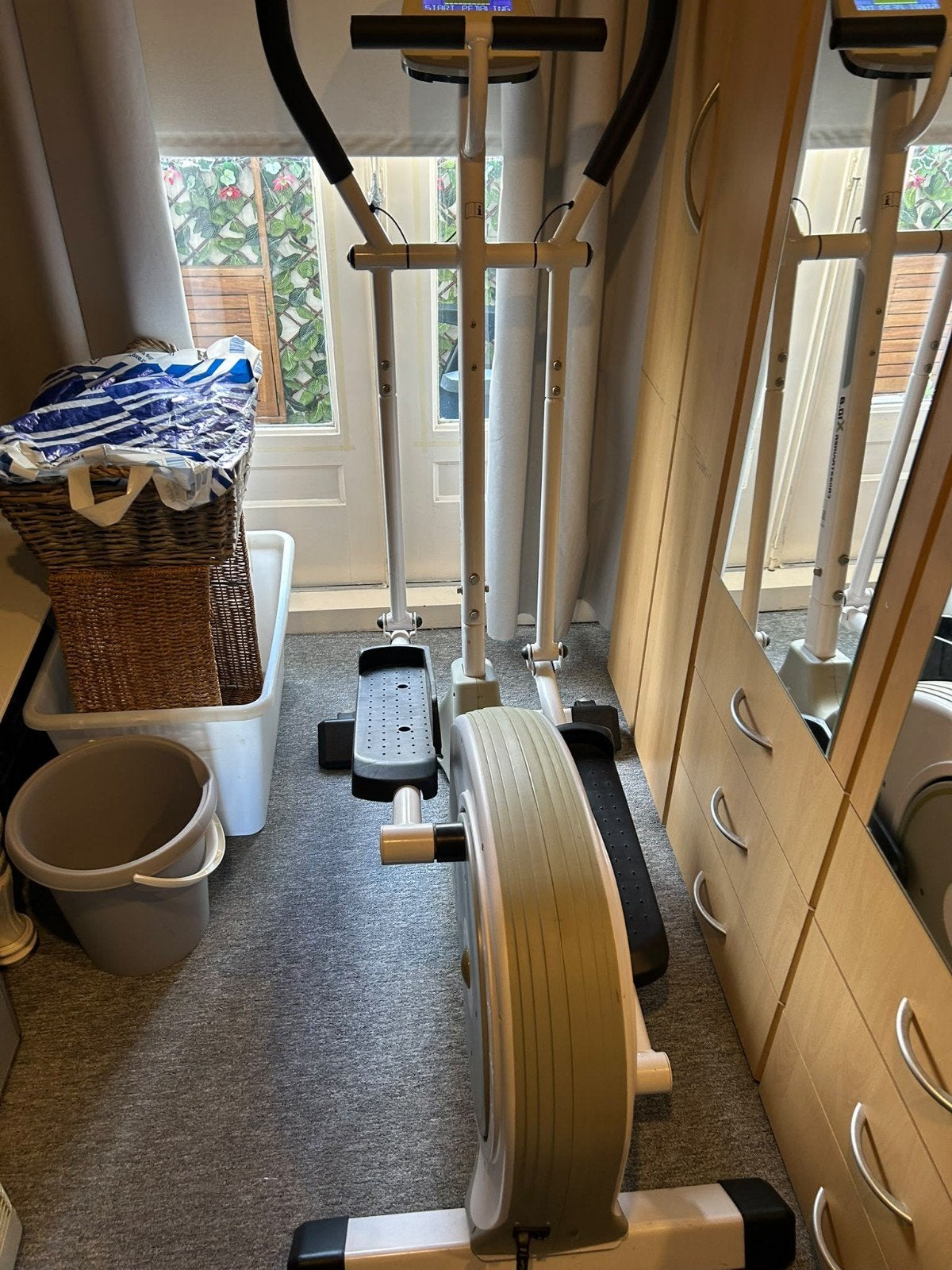 Christopeit crosstrainer, Ophalen, Zo goed als nieuw, Benen, Crosstrainer