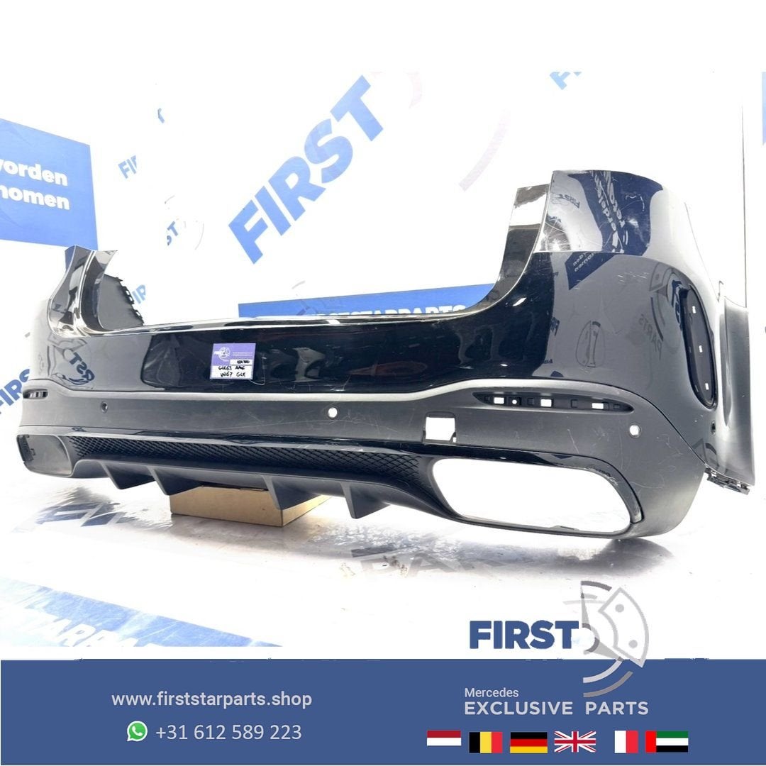 W167 GLE 63 AMG ACHTERBUMPER A1678851103 A1678858205 ZWART W, Gebruikt, -, Ophalen of Verzenden, Achter