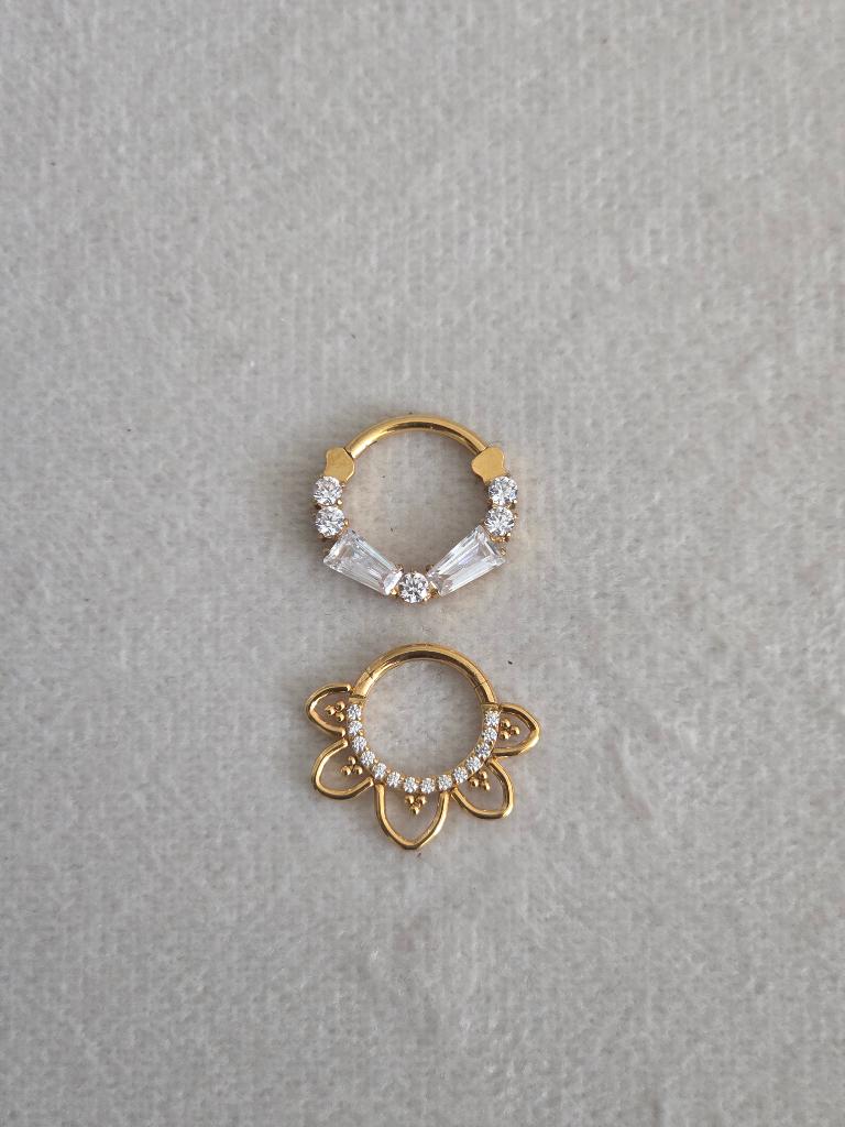 Piercing daith nieuw en ongedragen!, Oor- of Traguspiercing, Nieuw, Ophalen of Verzenden, Goud