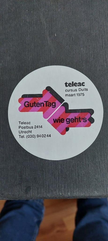 Teleac cursus Duits: Guten Tag, wie geht's? (13 LP's), Boeken, Ophalen of Verzenden, Zo goed als nieuw, Teleac, Non-fictie