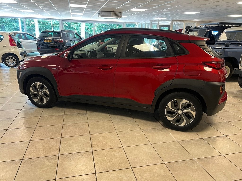 Hyundai Kona 1.6 GDI HEV Comfort Navigatie, Climate controle, Auto's, Hyundai, Stof, Gebruikt, Origineel Nederlands, 26 km/l