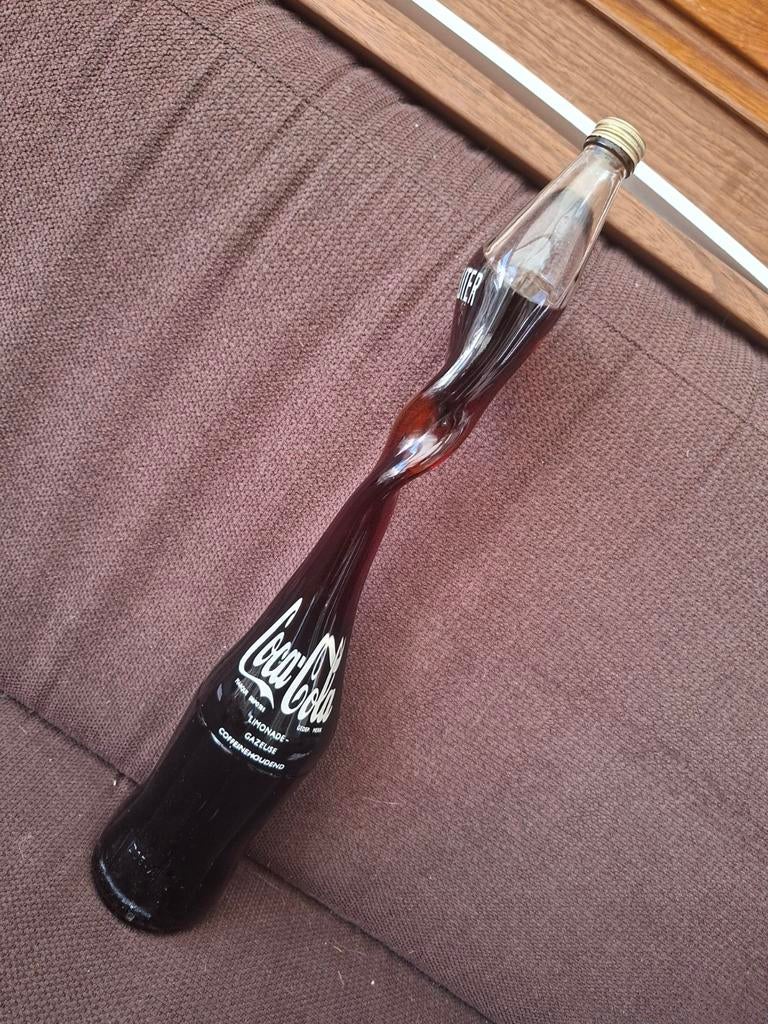Antieke coca cola fles. 52cm hoog, Verzamelen, Pennenverzamelingen, Ophalen, Vulpen, Overige merken