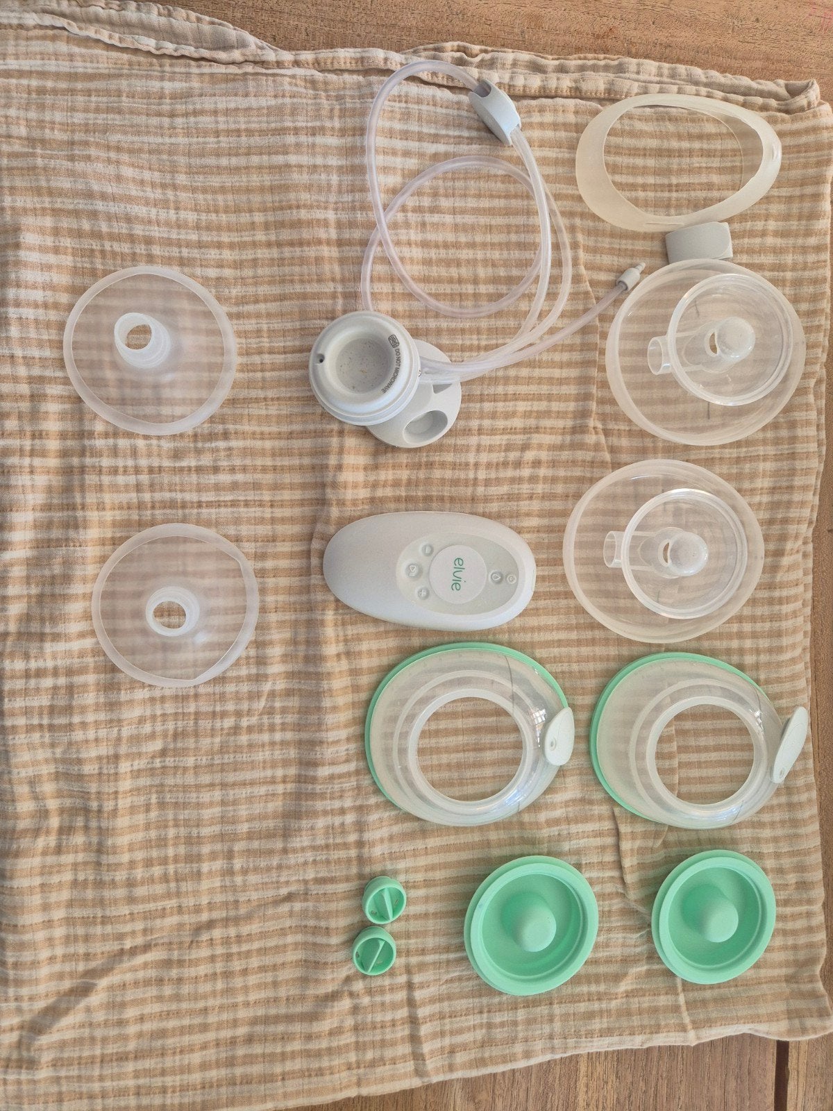 Elvie Stride Handsfree Breastpump, Ophalen of Verzenden, Zo goed als nieuw, Borstkolf