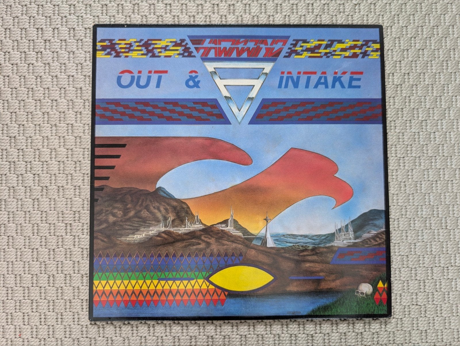 Hawkwind - Out & Intake, LP, Gebruikt, Overige genres, Ophalen of Verzenden