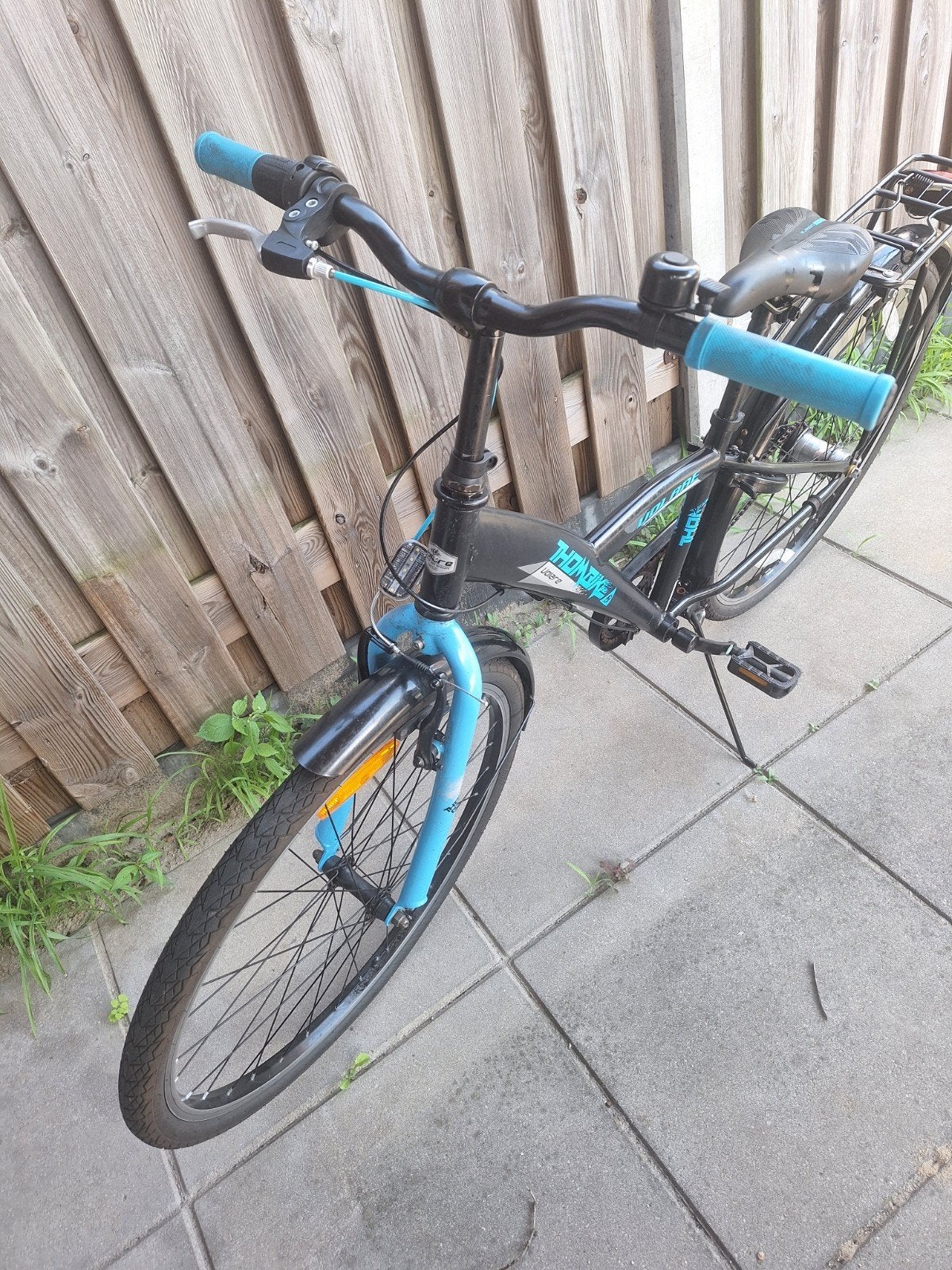 Thombike Volare 26 inch jongensfiets - Zwart/Blauw, Gebruikt, Velgrem, Versnellingen, Minder dan 49 cm
