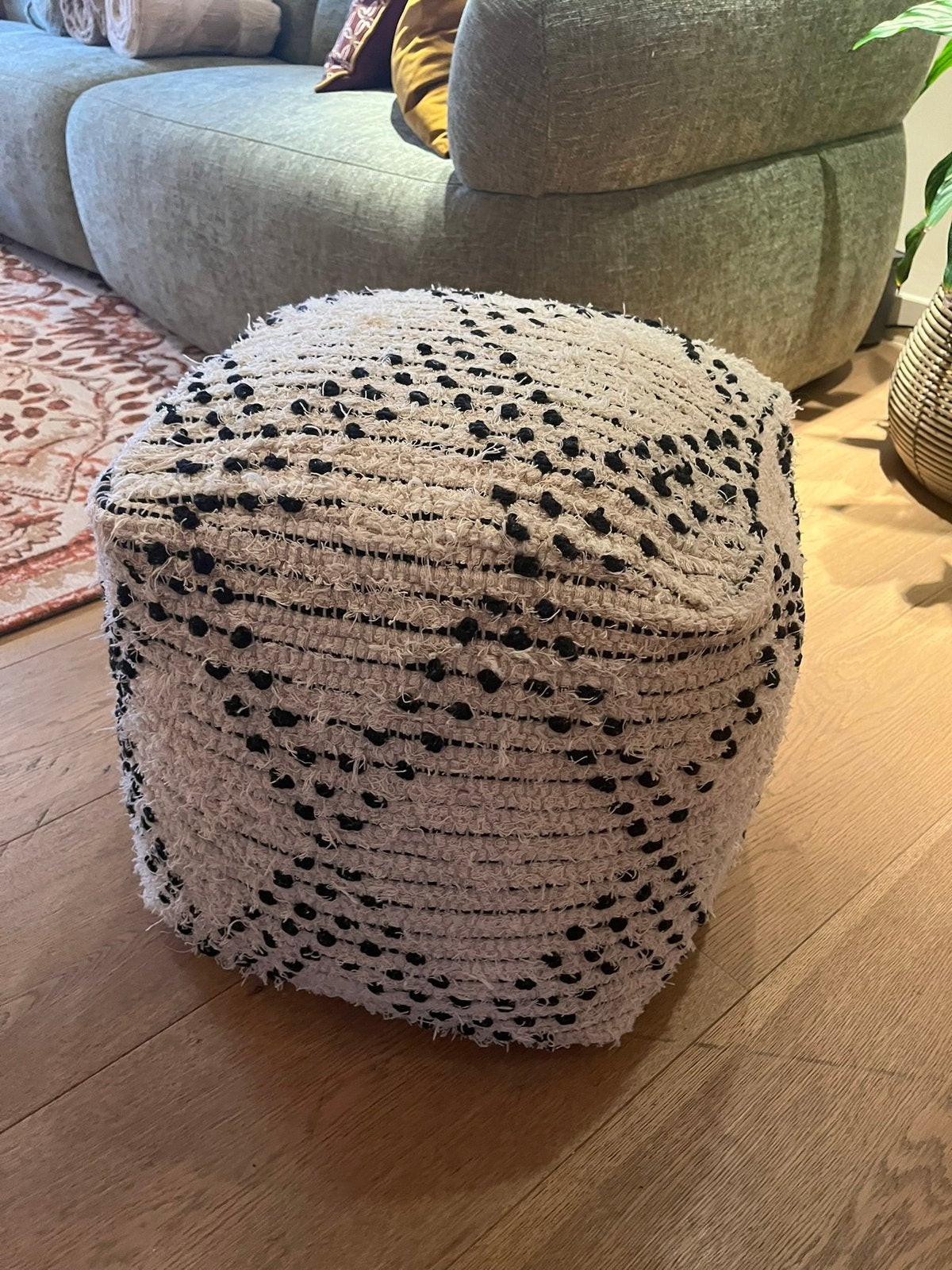 Poef Quala, Ophalen, Minder dan 50 cm, Vierkant, Minder dan 50 cm