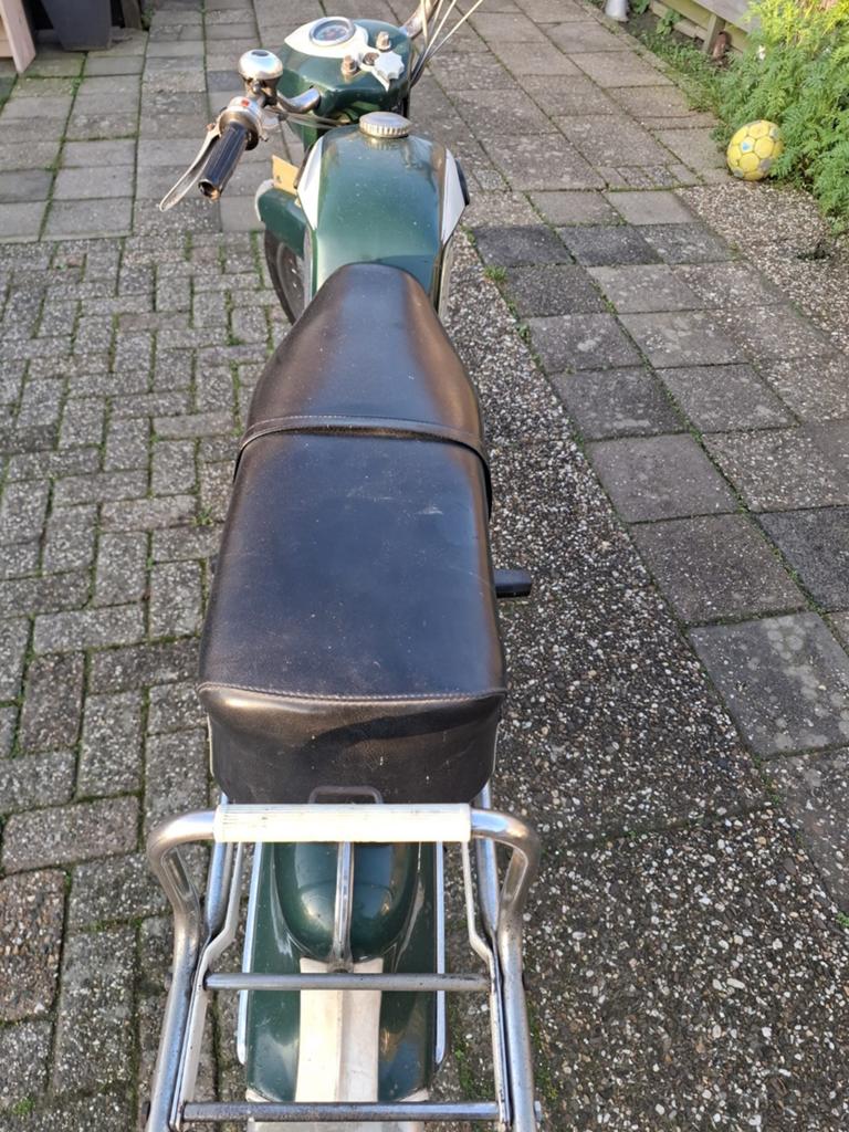 Sparta Sport bromfiets - Klassieke groene oldtimer, Fietsen en Brommers, Brommers | Oldtimers, Maximaal 45 km/u, Ophalen