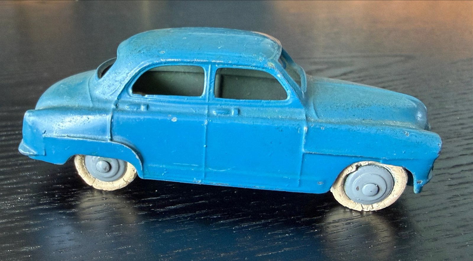 Dinky Toys Simca 9 Aronde 24U - Vintage Speelgoedauto, Ophalen of Verzenden, Gebruikt