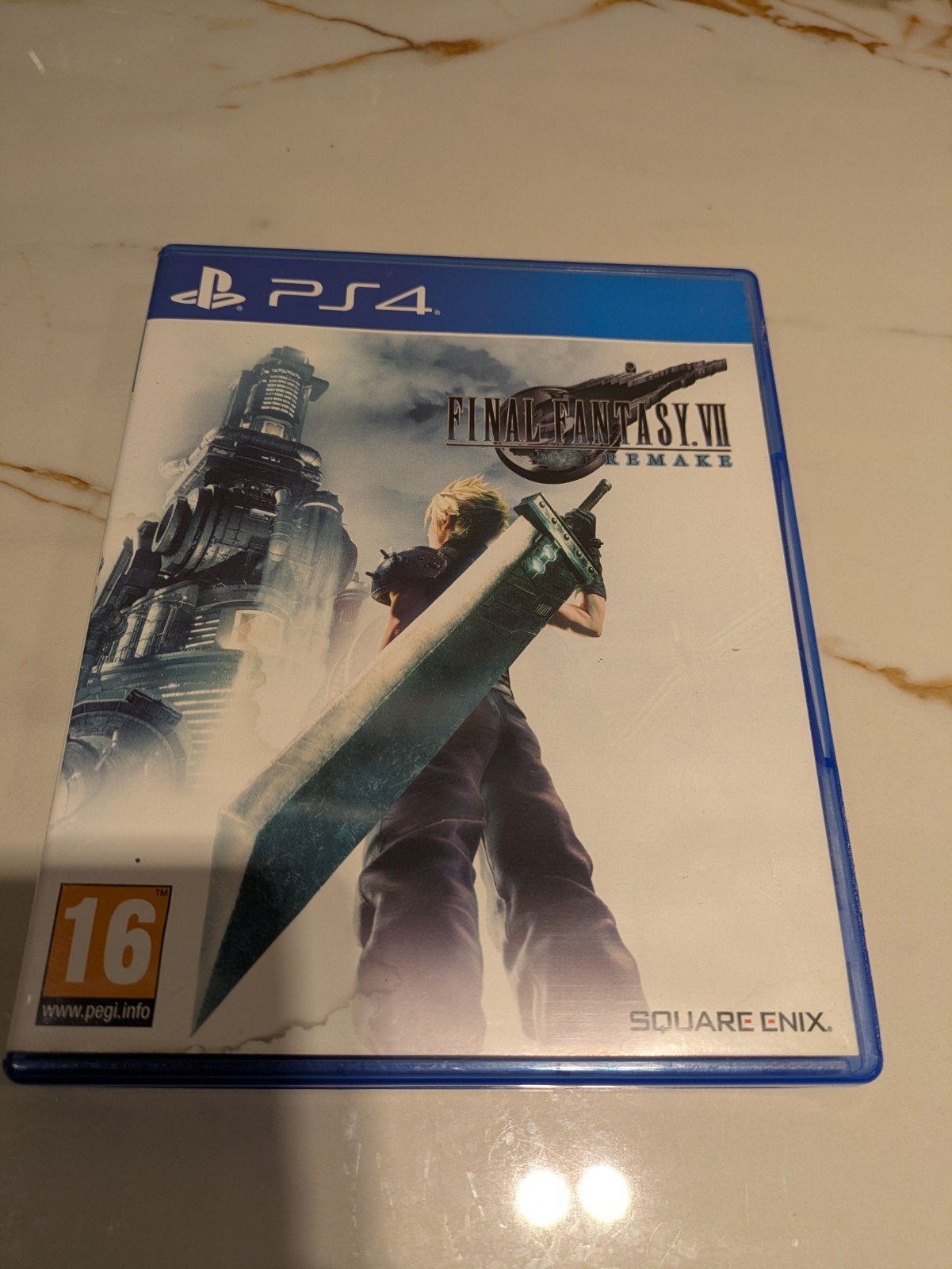 Final Fantasy VII Remake PS4 - Krasvrij, Spelcomputers en Games, Spelcomputers | Sony PlayStation Vita, Ophalen of Verzenden, Zo goed als nieuw