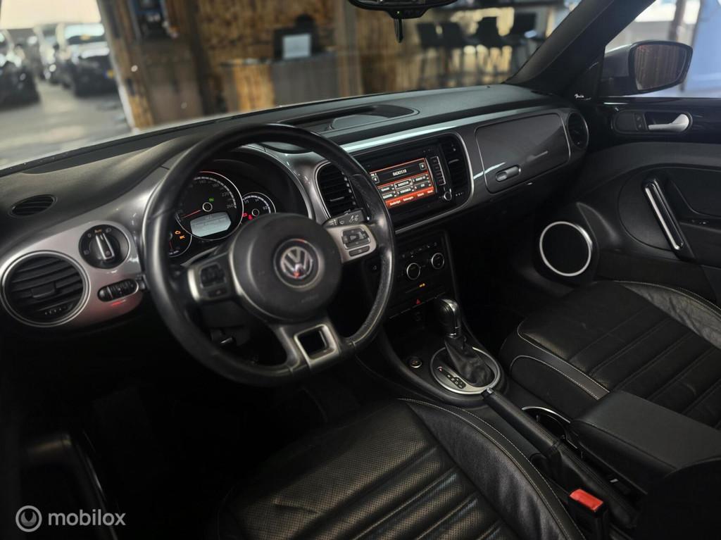 Volkswagen Beetle Cabriolet 1.8 tsi / 170 PK / DSG / Leer, Auto's, Euro 5, Gebruikt, Beetle (Kever), Airconditioning