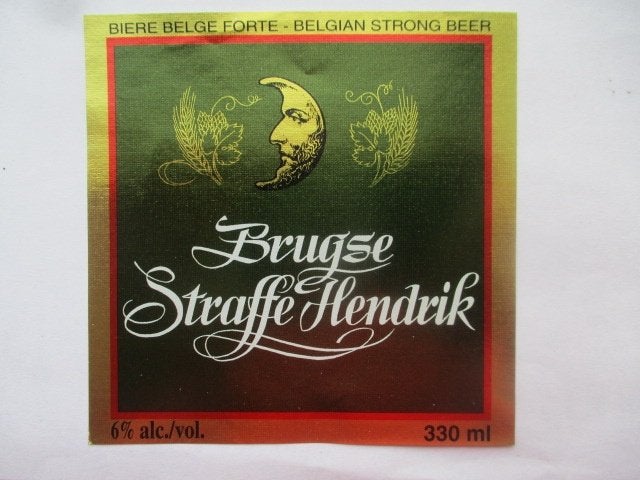 bieretiket Belgie 10-7 (E26) liefmans, Verzamelen, Ophalen of Verzenden, Gebruikt, Overige typen, Overige merken