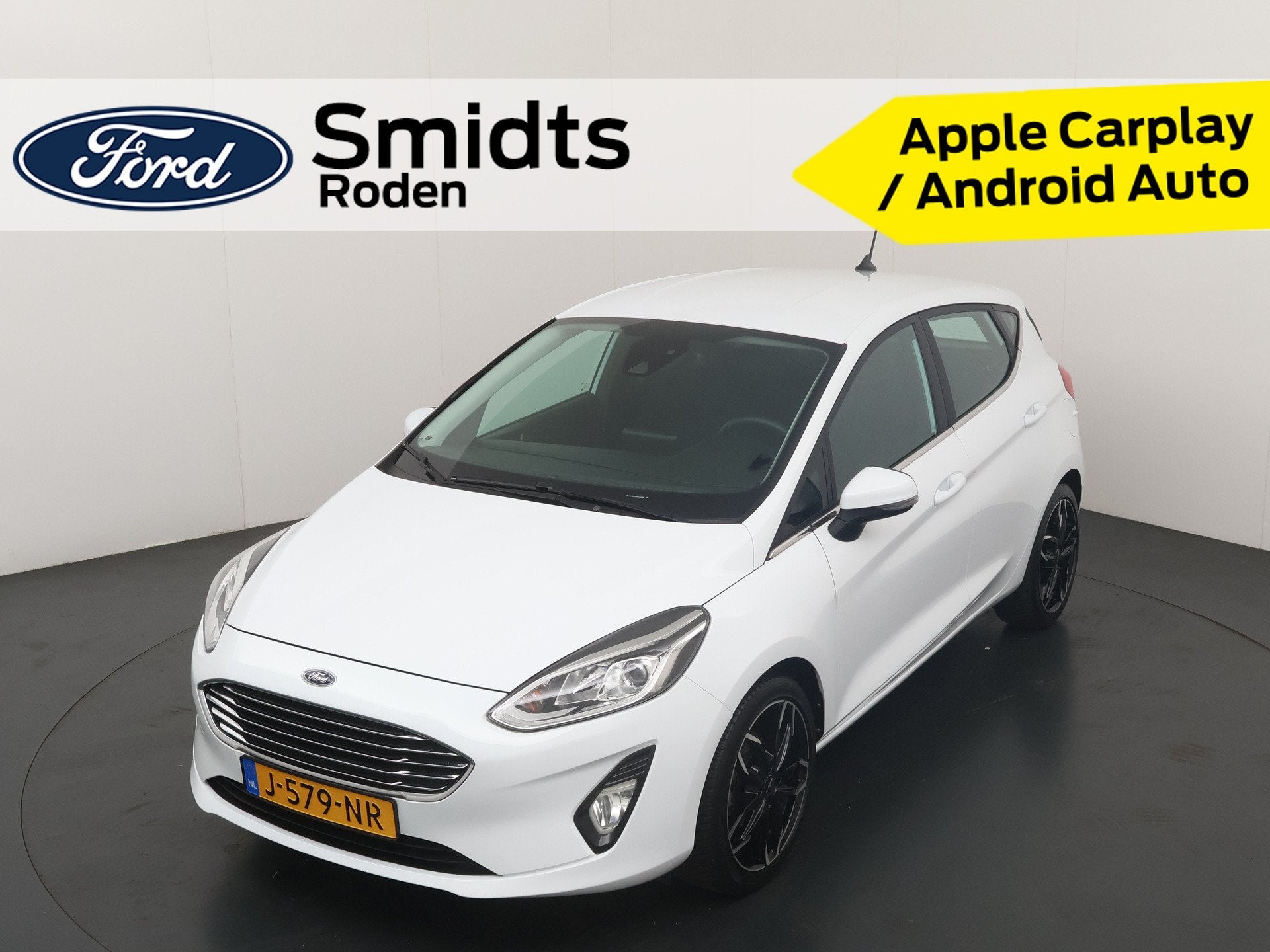 Ford Fiesta EcoBoost 95 pk Titanium | All season | Navi | Cl, Stof, Gebruikt, 1064 kg, Origineel Nederlands