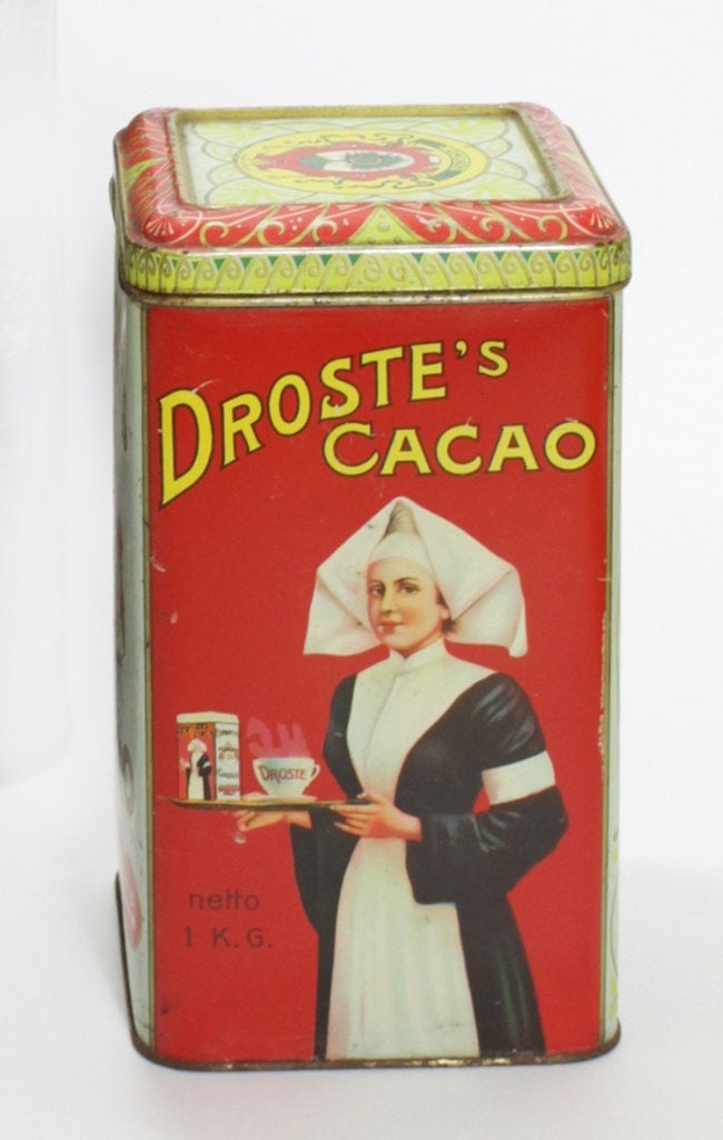 antiek Droste cacao blik (1 kg.), Ophalen, Zo goed als nieuw, Overige, Droste