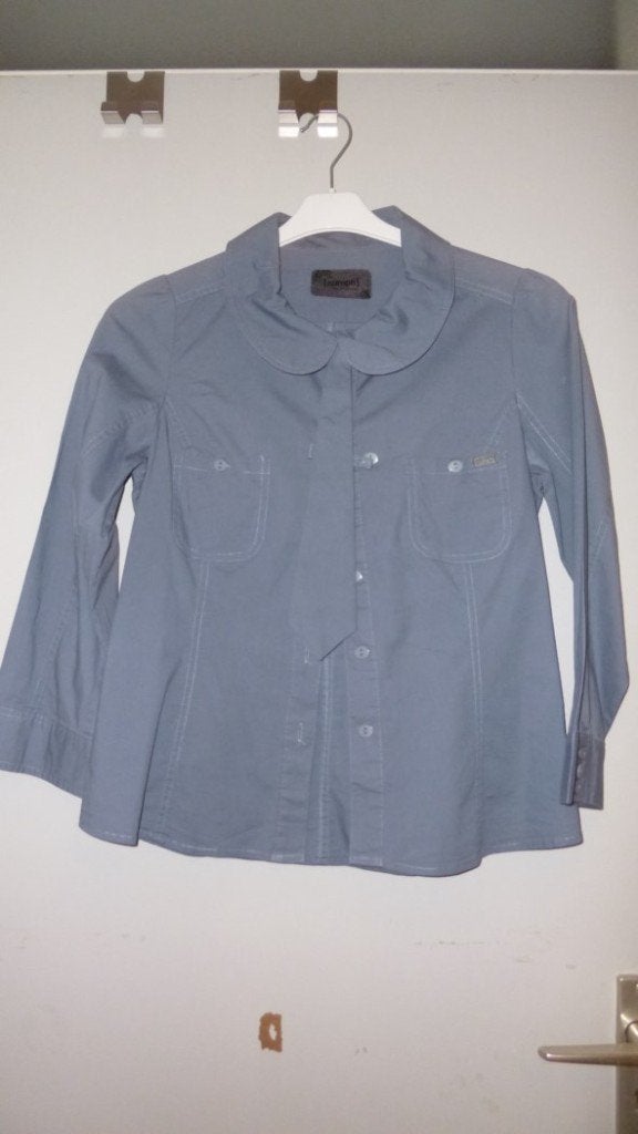 Dames blouse maat 38(nr.42 DM2), Kleding | Dames, Ophalen of Verzenden, Zo goed als nieuw, Maat 38/40 (M), Blauw