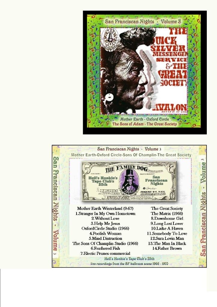 Live Shows Uit San Francisco 1966-1970, Cd's en Dvd's, Ophalen of Verzenden, Zo goed als nieuw, Poprock